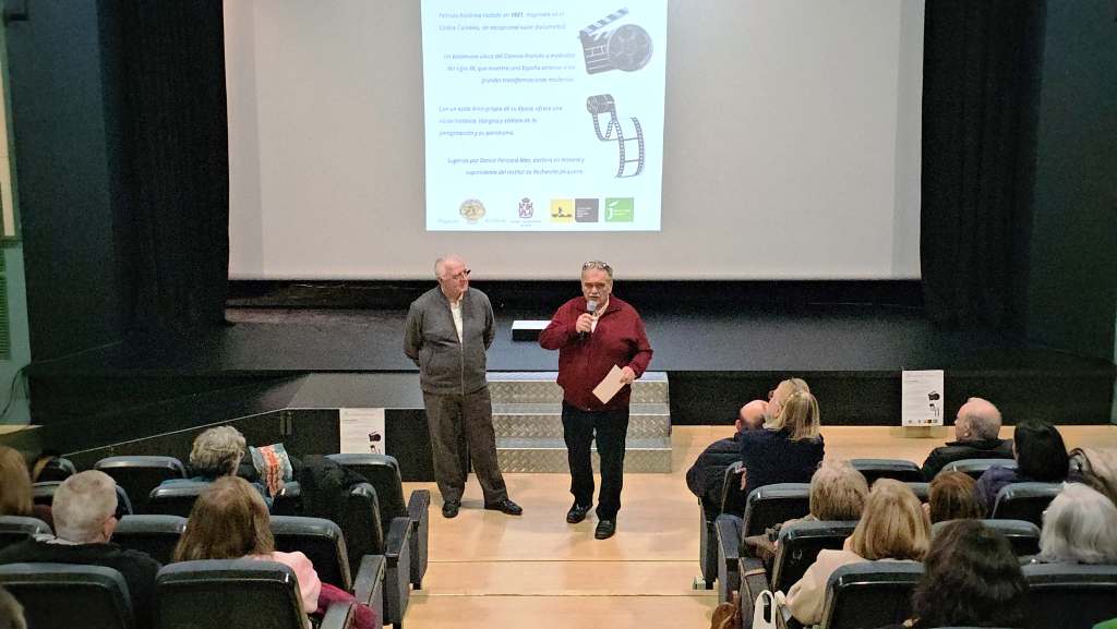 José et Jacinto Fuentes Mesa, Président de l'asso de Jaén
