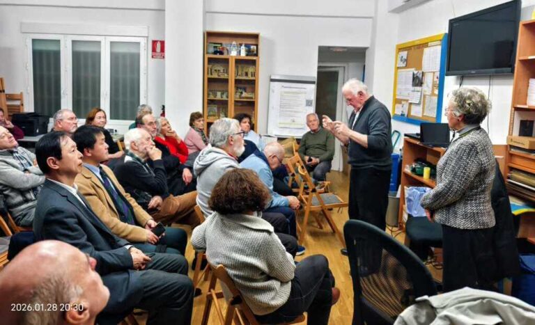 Présentation du film à l'asso de Madrid